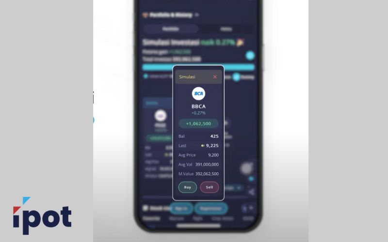 Tutorial Simulasi Investasi Di Aplikasi Ipot Cara Mudah Belajar Saham